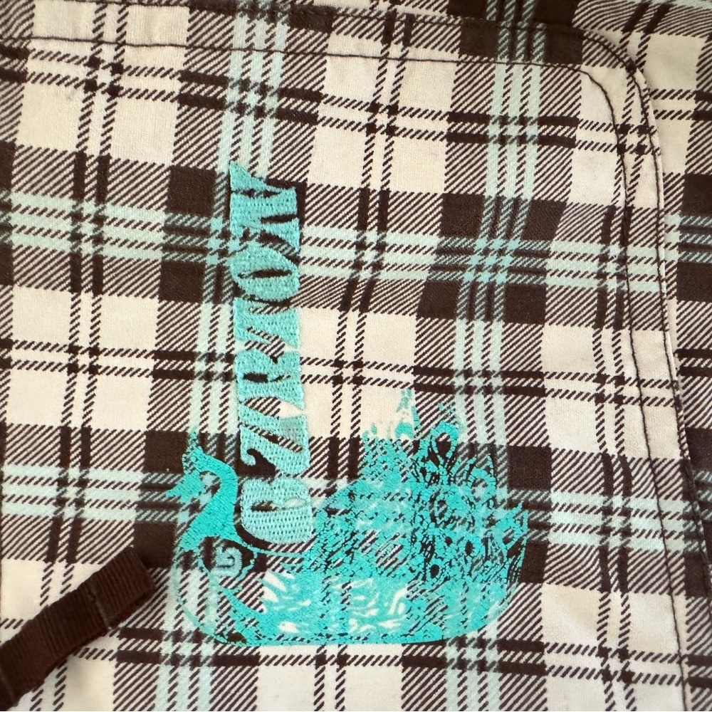 Burton Girls Ski Snowboard Pants Plaid Pattern Cool Xl Hit The Slopes Euc Sweet — image 6 of 8